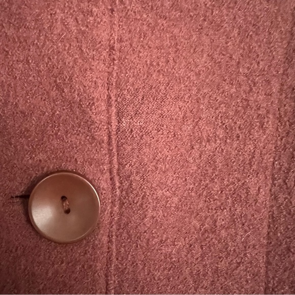 J.Jill Brown 100% Wool Jacket Blazer SZ M Classic Minimalist Casual Office Chic - Picture 8 of 12